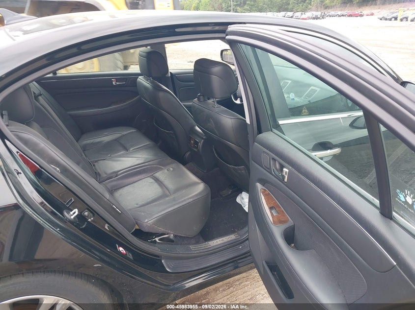 HYUNDAI GENESIS 2010 VIN KMHGC4DEXAU086393