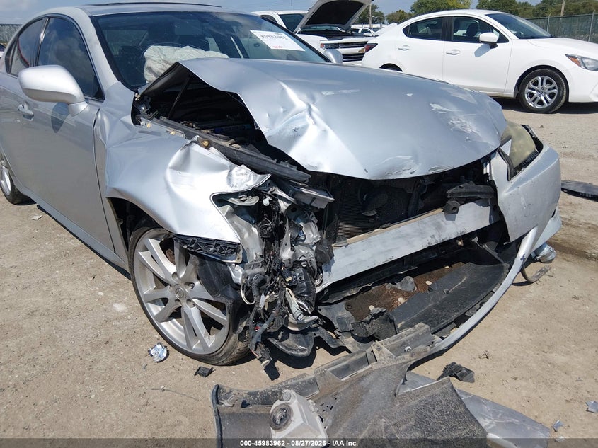 LEXUS IS 250 2006 VIN JTHBK262165019982