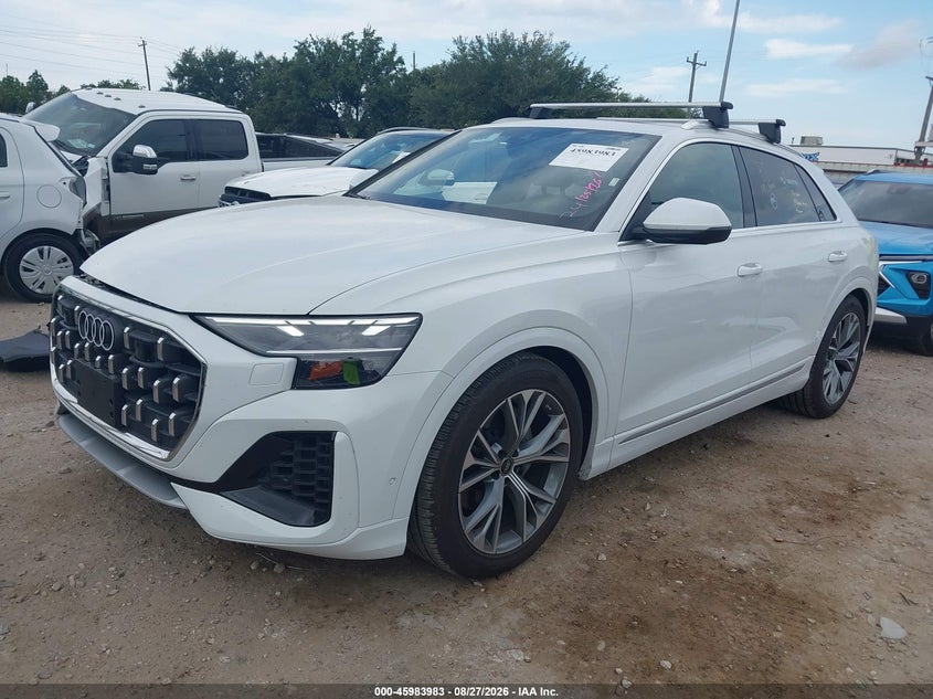 2026 AUDI Q8 SPORT UTILITY VEHICLE 3.0L V-6 DI, DOHC, VVT, TURBO, PREMIUM , 335HP