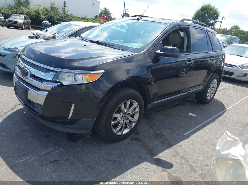 Vin: 2fmdk3jc1dbc25128, lot: 46483282, ford edge sel 20132