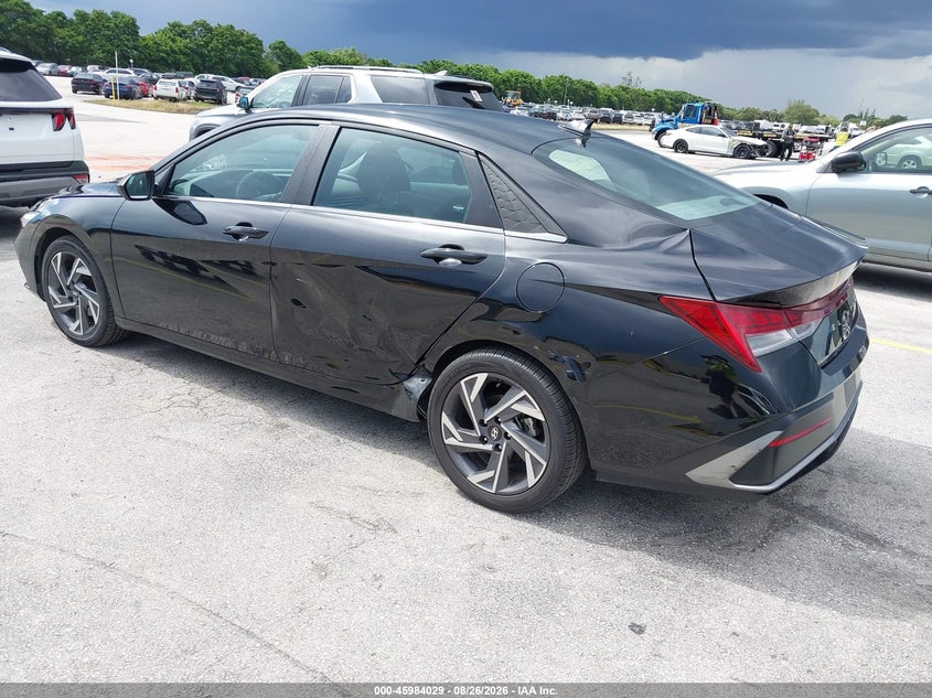 Vin: kmhls4dg7su911794, lot: 46483302, hyundai elantra sel convenience 20253