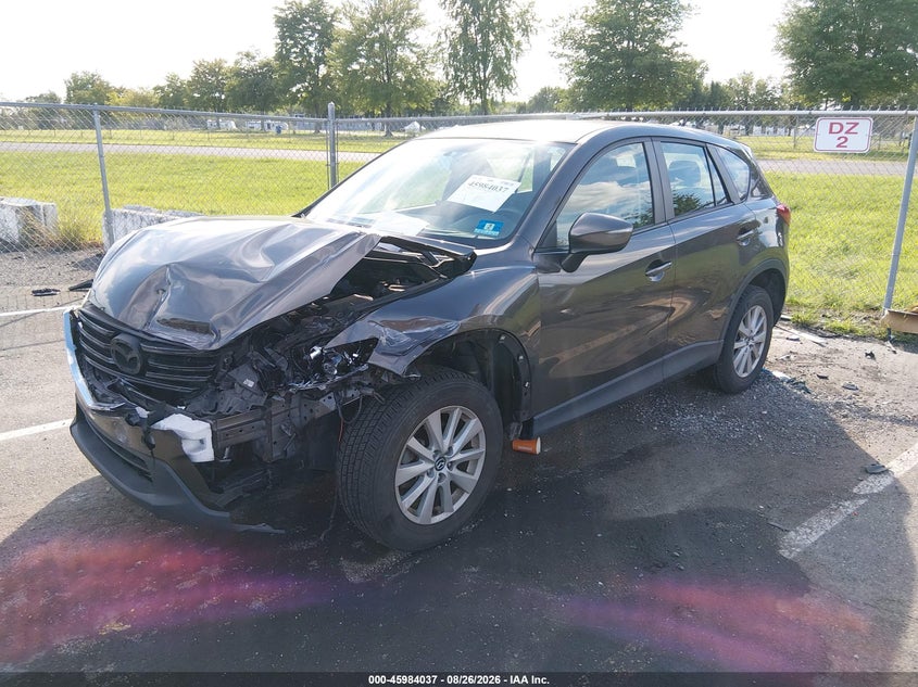 Vin: jm3ke4by8g0628457, lot: 46483310, mazda cx-5 sport 20162