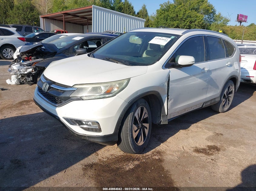 2015 Honda CR-V, Лівий бік, IAAI, VIN 5J6RM4H9XFL116264 — фото 2