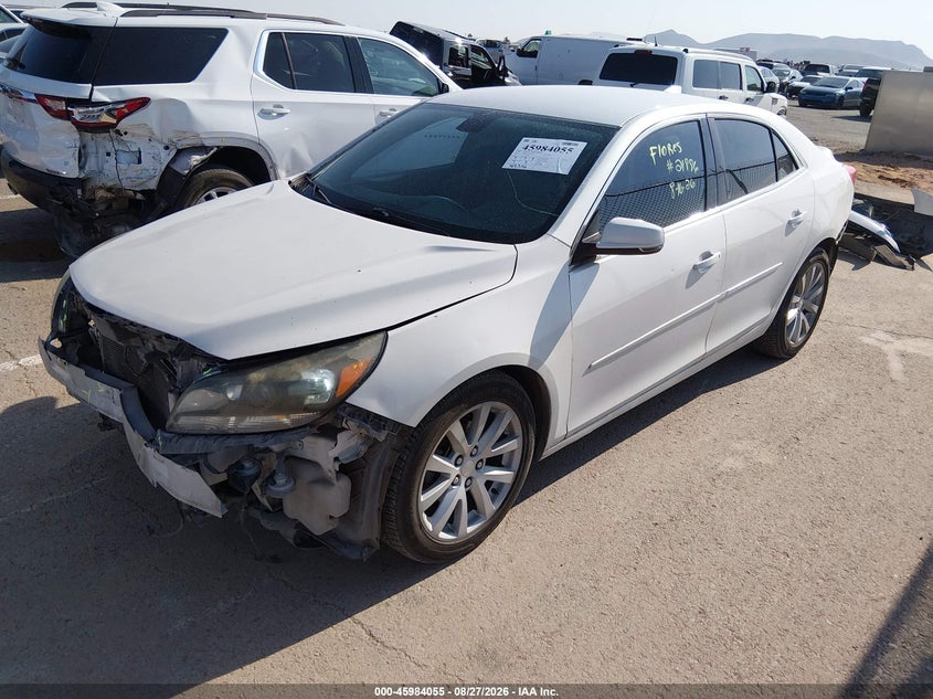 2015 Chevrolet Malibu, Front End, IAAI, VIN 1G11D5SL9FF317447 — photo 2