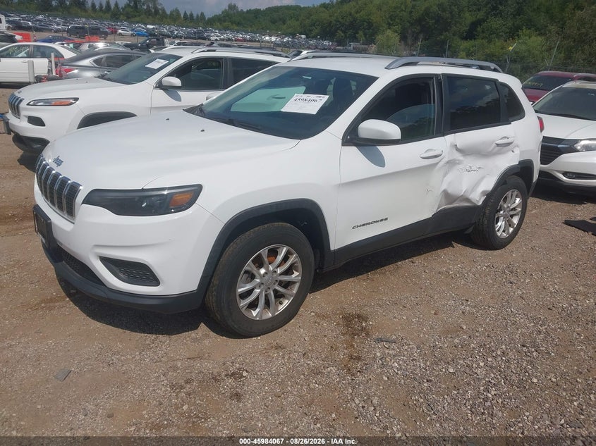 2020 Jeep Cherokee, Left Side, IAAI, VIN 1C4PJMCB8LD578778 — photo 2