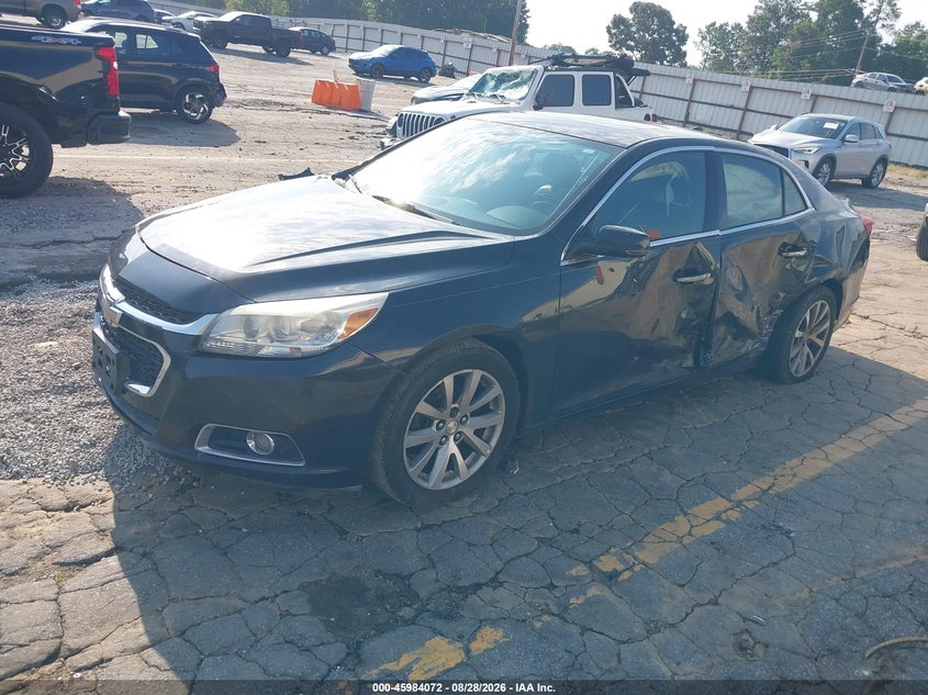 2014 Chevrolet Malibu, Rear, IAAI, VIN 1G11H5SL2EF121160 — photo 2