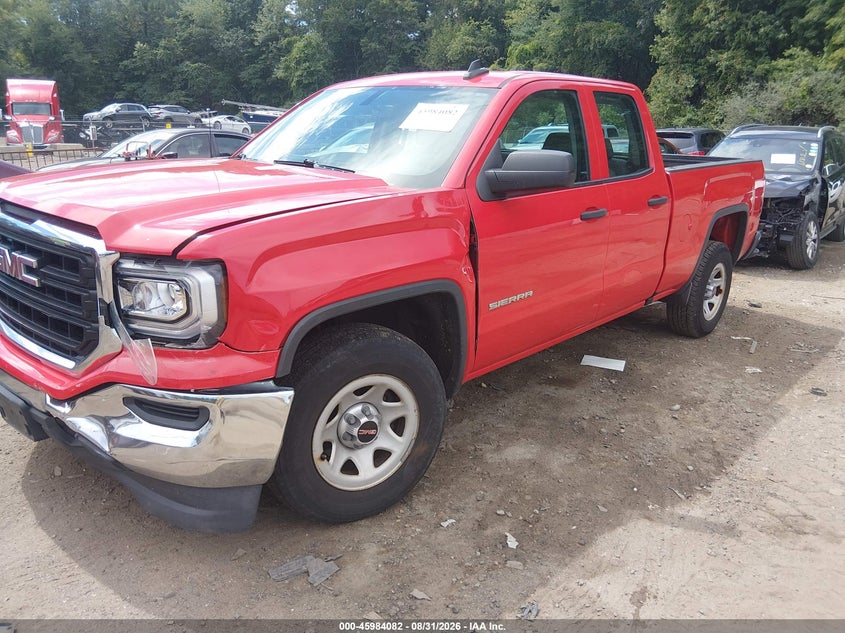 2016 GMC Sierra, Удар спереду, IAAI, VIN 1GTR1LEH8GZ262133 — фото 2