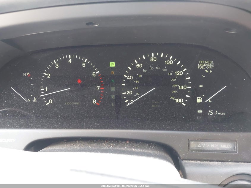 LEXUS LS 1990 VIN JT8UF11E8L0044217