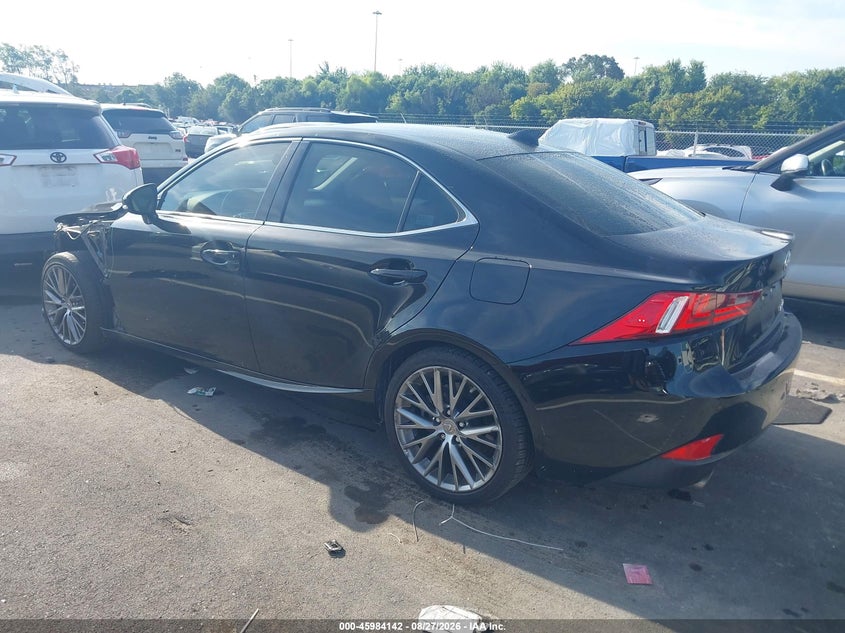 2016 LEXUS IS SEDAN 2.0L I-4 DI, DOHC, VVT, TURBO, 241HP