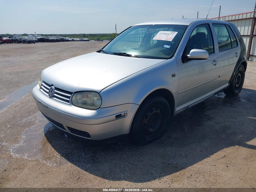 2004 Volkswagen Golf, Звичайний знос, IAAI, VIN 9BWFL61J444007694 — фото 2
