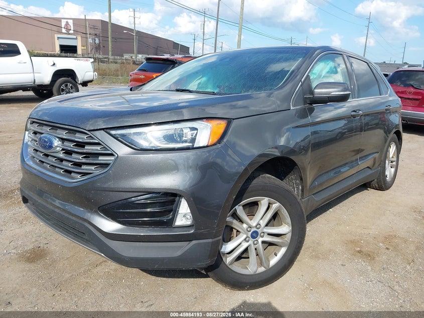 2019 Ford Edge, Right Rear, IAAI, VIN 2FMPK4J94KBC70858 — photo 2
