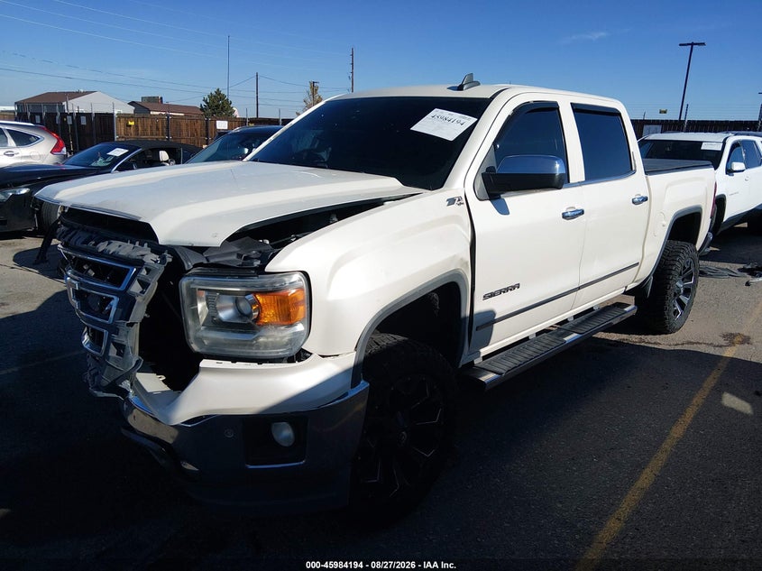2015 GMC Sierra, Right Front, IAAI, VIN 3GTU2VEC1FG110846 — photo 2