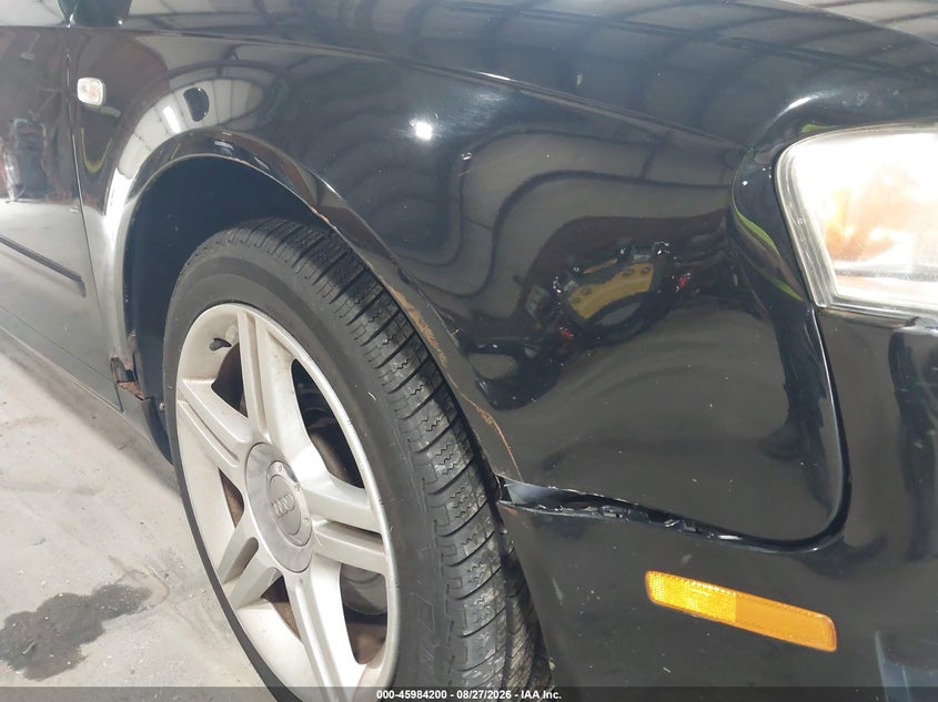 AUDI A4 2006 VIN WAUDF78EX6A037405