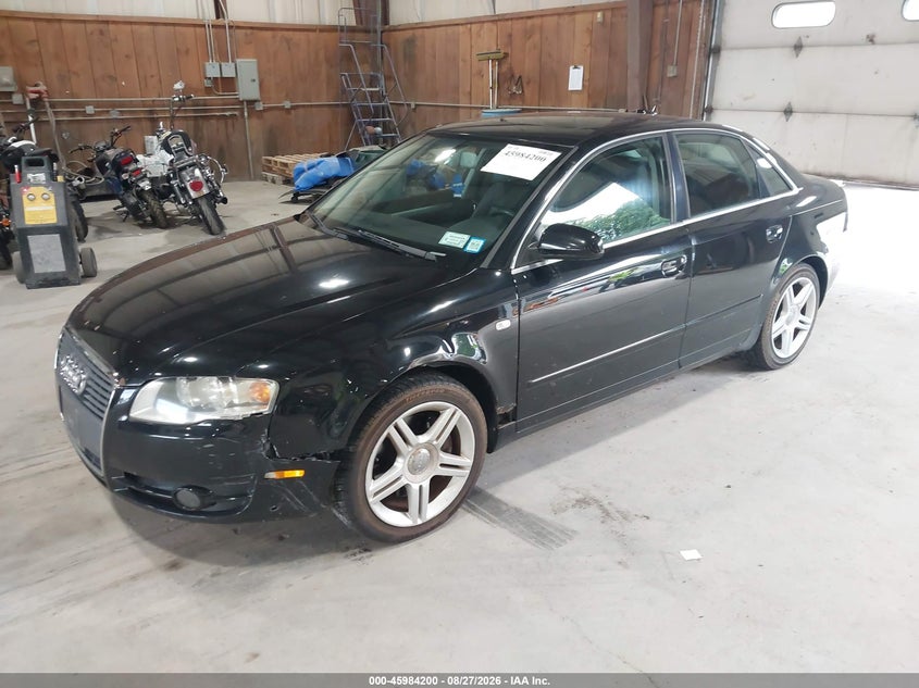 AUDI A4 2006 VIN WAUDF78EX6A037405