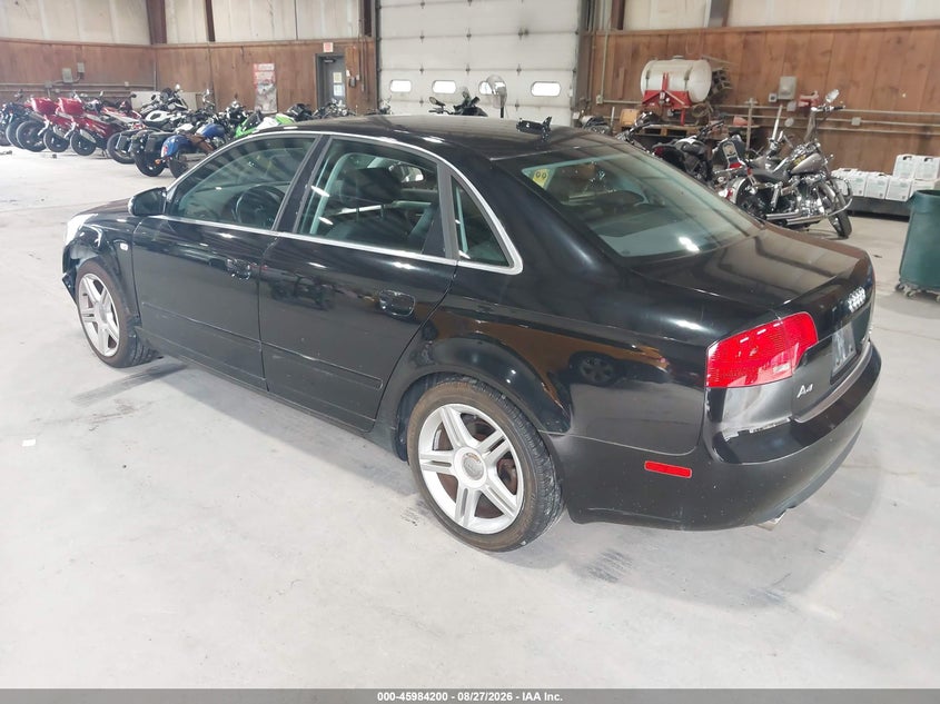 AUDI A4 2006 VIN WAUDF78EX6A037405