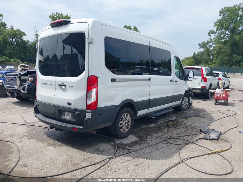 Vin: 1fbax2c80rka88910, lot: 46483493, ford transit-350 passenger van xlt 20244