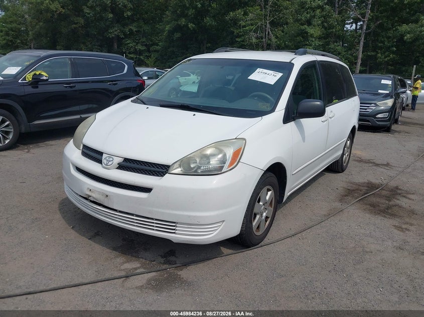2005 Toyota Sienna, Right Rear, IAAI, VIN 5TDZA23C55S360679 — photo 2