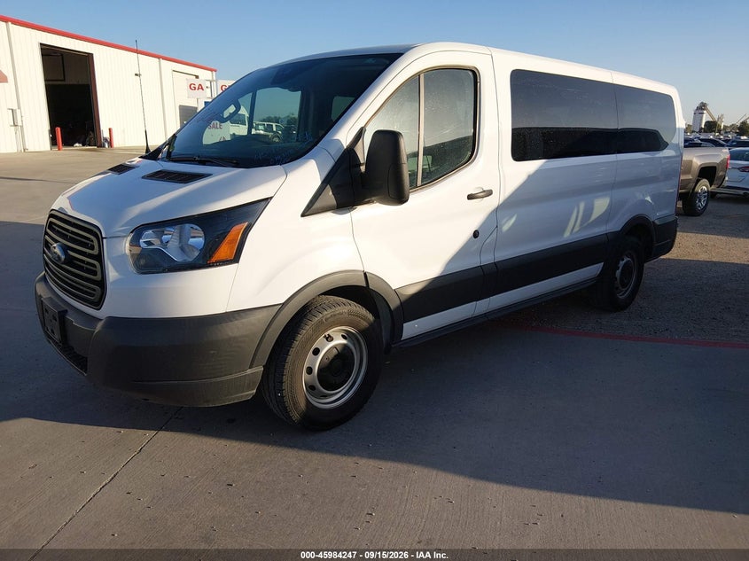 Vin: 1fmzk1zm4jkb18745, lot: 46483520, ford transit-150 xl 20182