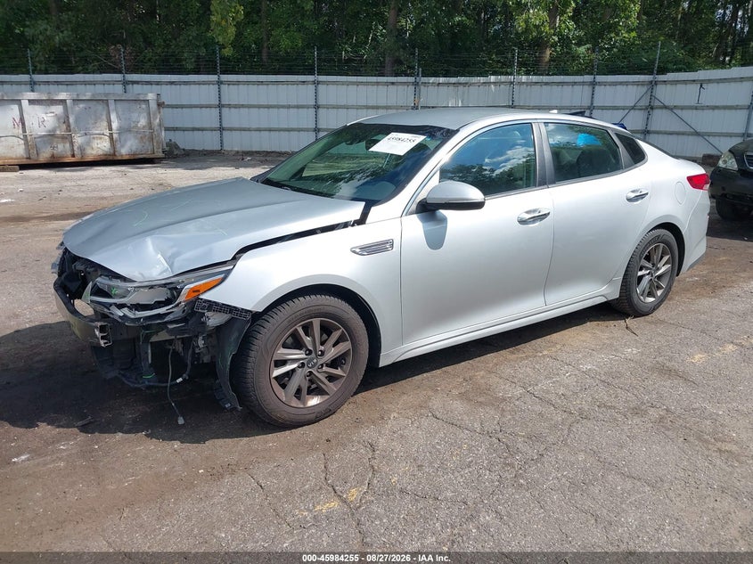 Vin: 5xxgt4l37kg346860, lot: 46483528, kia optima lx 20192