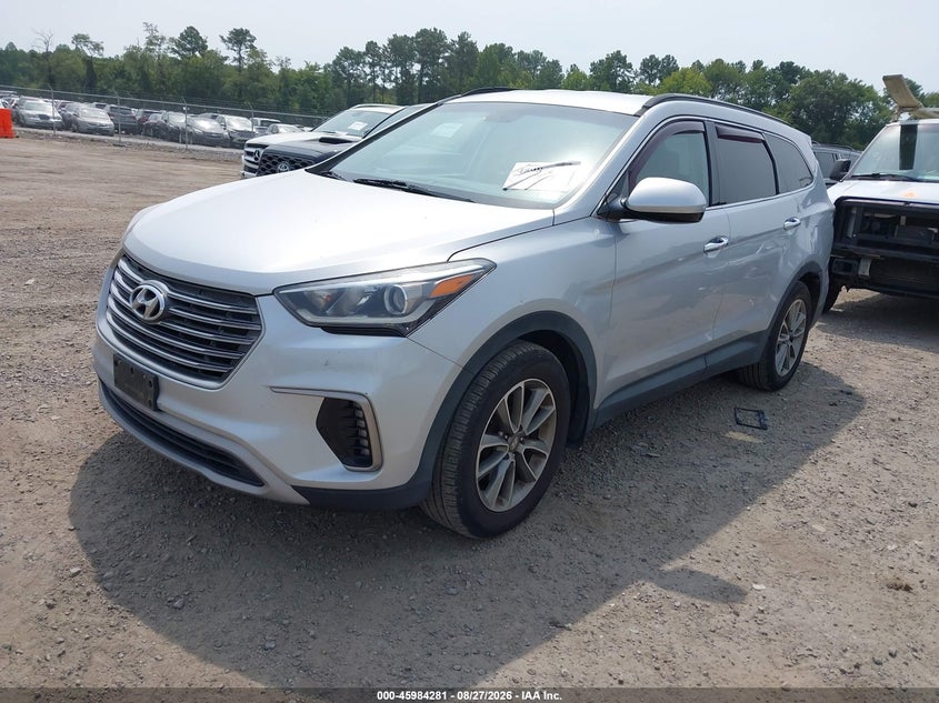 2018 Hyundai Santa Fe Se, Right Rear, IAAI, VIN KM8SMDHF3JU290933 — photo 2