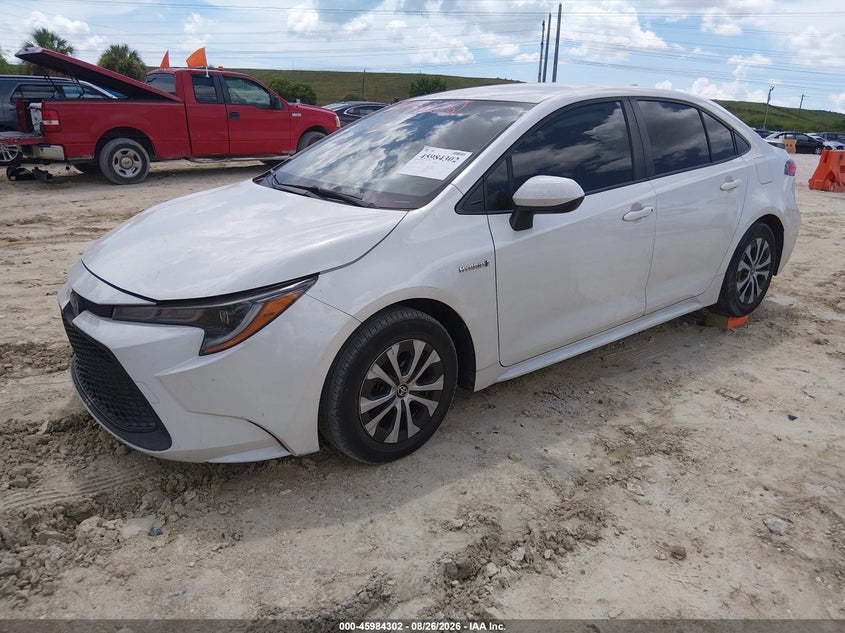 2020 Toyota Corolla, Удар сзади, IAAI, VIN JTDEBRBE4LJ024040 — фото 2