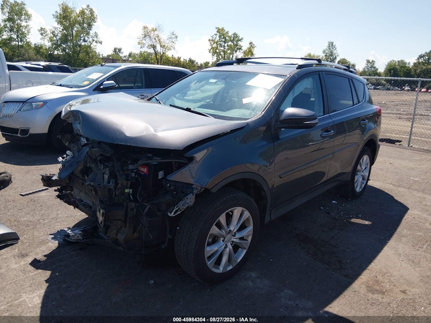 2013 Toyota RAV 4, Удар спереди, IAAI, VIN 2T3DFREV5DW095925 — фото 2
