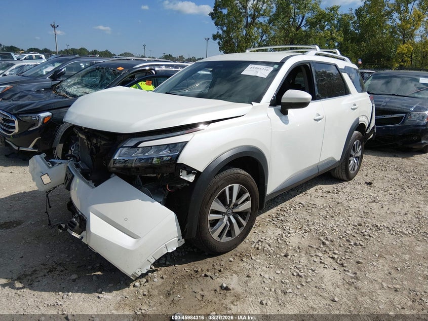 2023 Nissan Pathfinder, Front End, IAAI, VIN 5N1DR3CC8PC259516 — photo 2