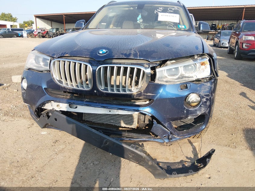 BMW X3 2016 VIN 5UXWX9C57G0D73694