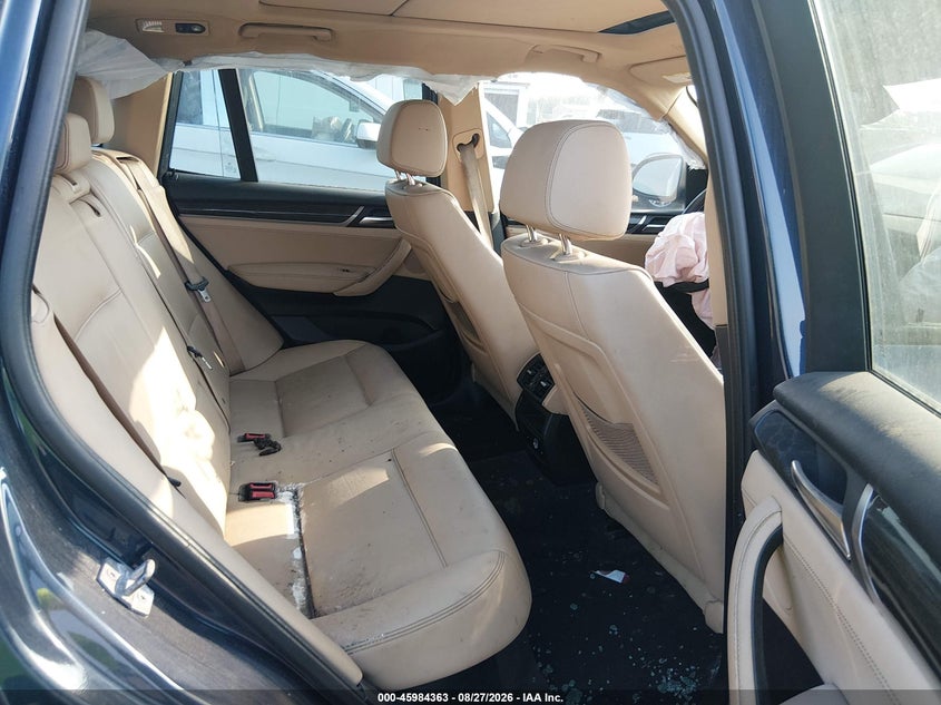 BMW X3 2016 VIN 5UXWX9C57G0D73694