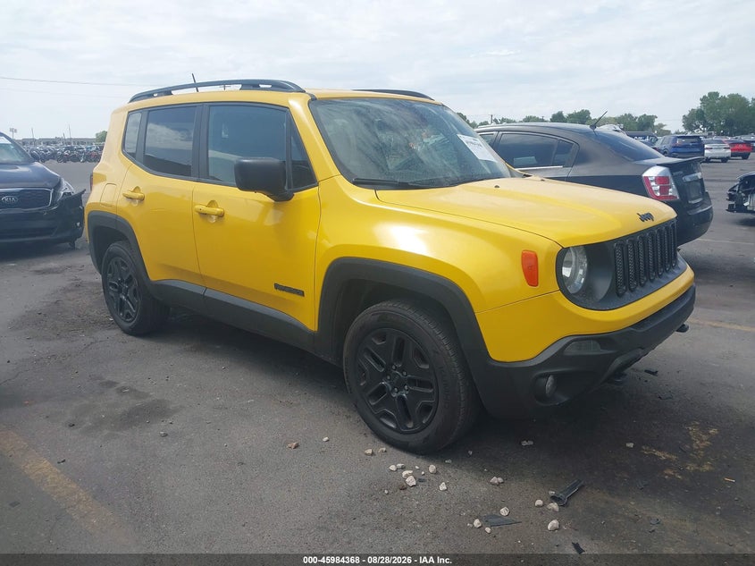 Vin: zaccjbab9jph67797, lot: 46483641, jeep renegade upland edition 4x4 2018 img_1