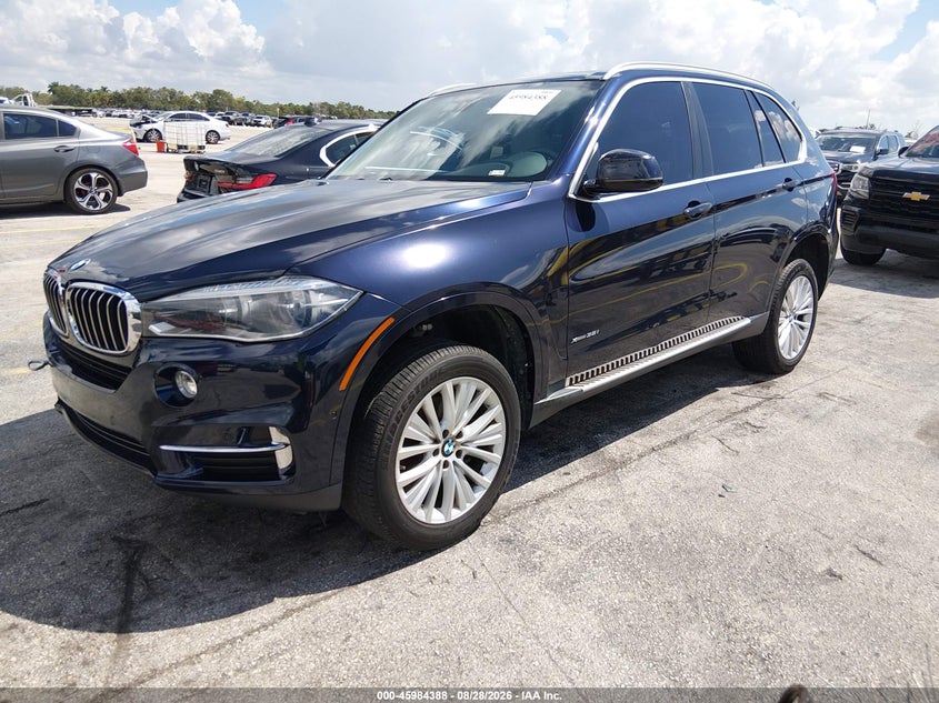 2016 BMW X5, Обычный износ, IAAI, VIN 5UXKR0C54G0P25082 — фото 2
