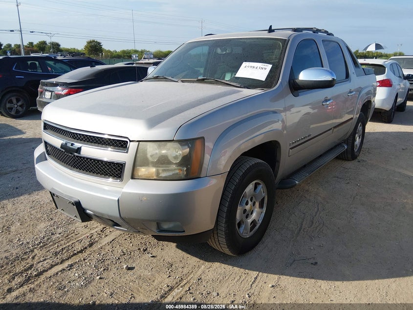 2007 Chevrolet Avalanche, Правый зад, IAAI, VIN 3GNFK12327G254355 — фото 2