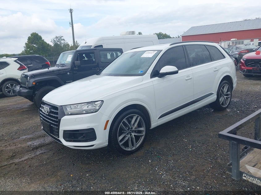 Vin: wa1vaaf73jd009681, lot: 46483688, audi q7 3.0t premium 20182