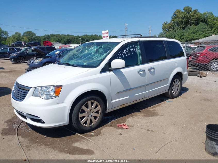 Vin: 2c4rc1bg3gr305474, lot: 46483696, chrysler town & country touring 20162