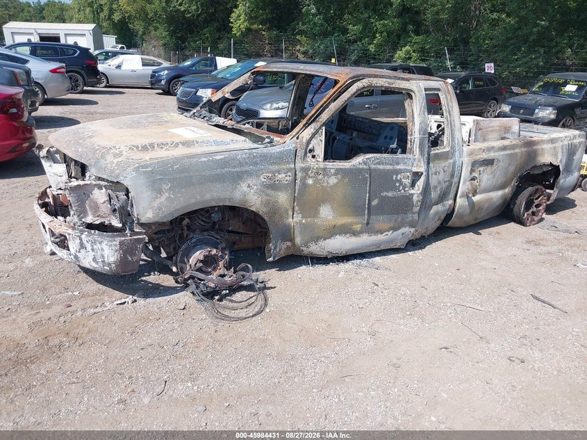 2006 Ford F-250 Lariat/Xl/Xlt, Внешний пожар, IAAI, VIN 1FTSX21516ED70198 — фото 2