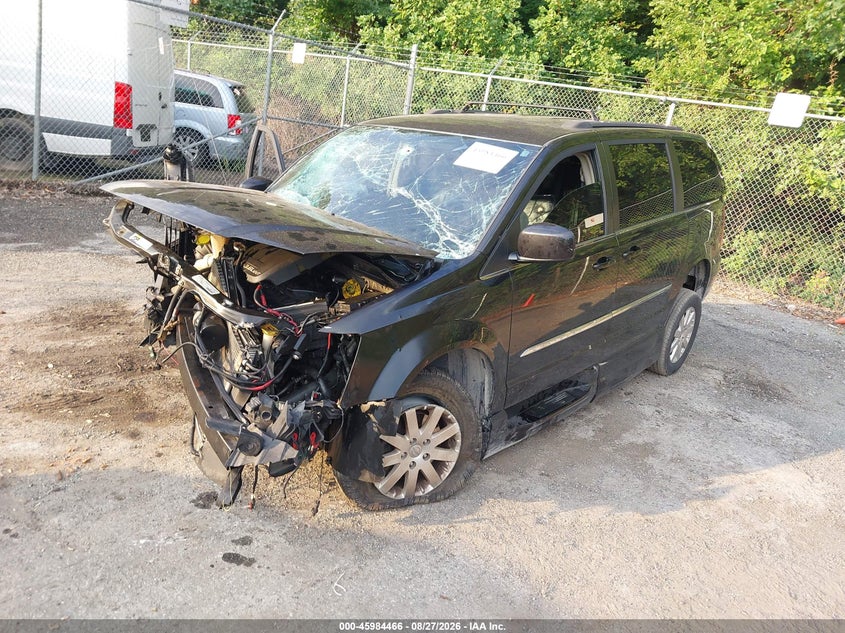 Vin: 2c4rc1bg4fr694009, lot: 46483739, chrysler town & country touring 20152
