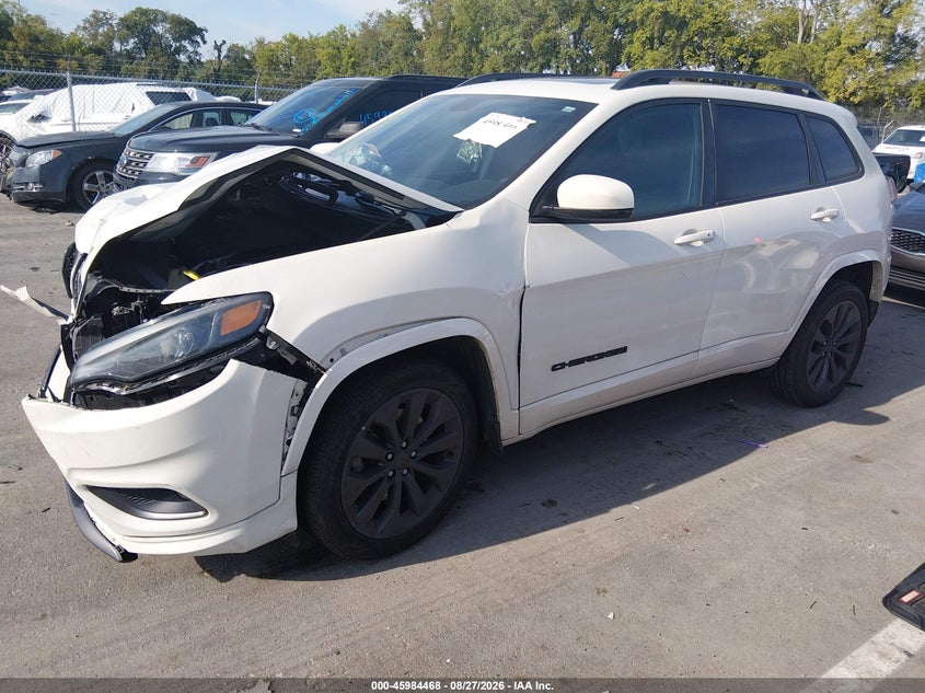 2019 Jeep Cherokee, Front End, IAAI, VIN 1C4PJMDX1KD430898 — photo 2