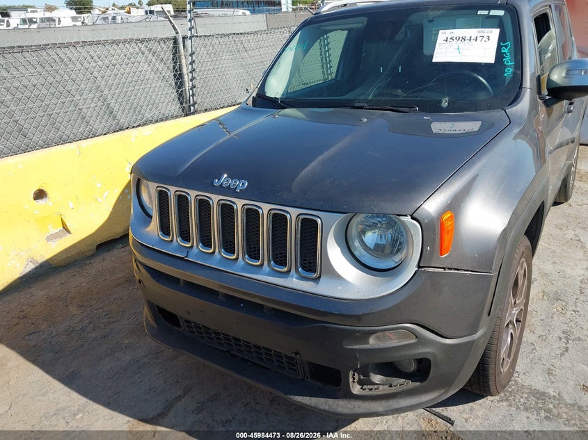2017 JEEP RENEGADE auction photo 6