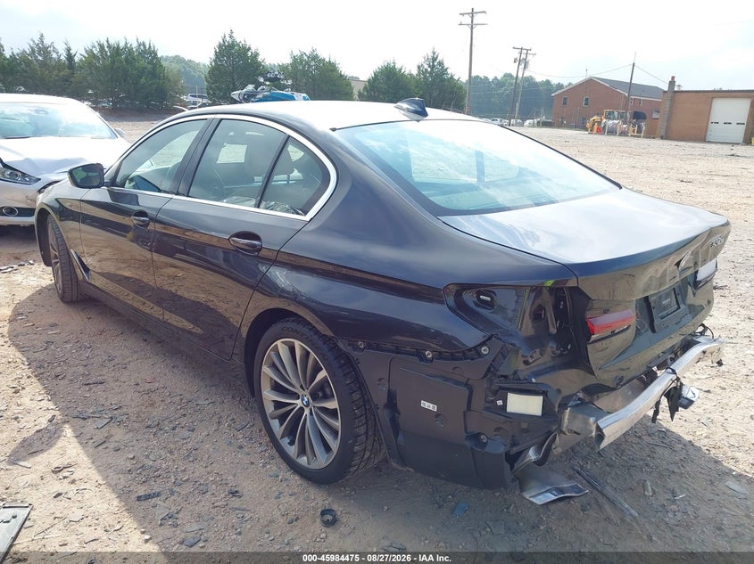 BMW 530I 2021 VIN WBA53BH0XMWX21195