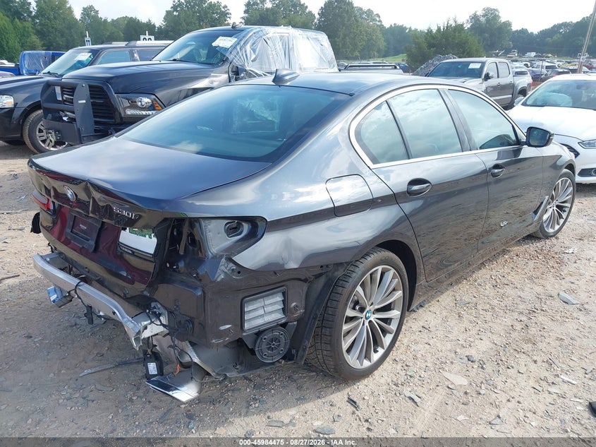 BMW 530I 2021 VIN WBA53BH0XMWX21195