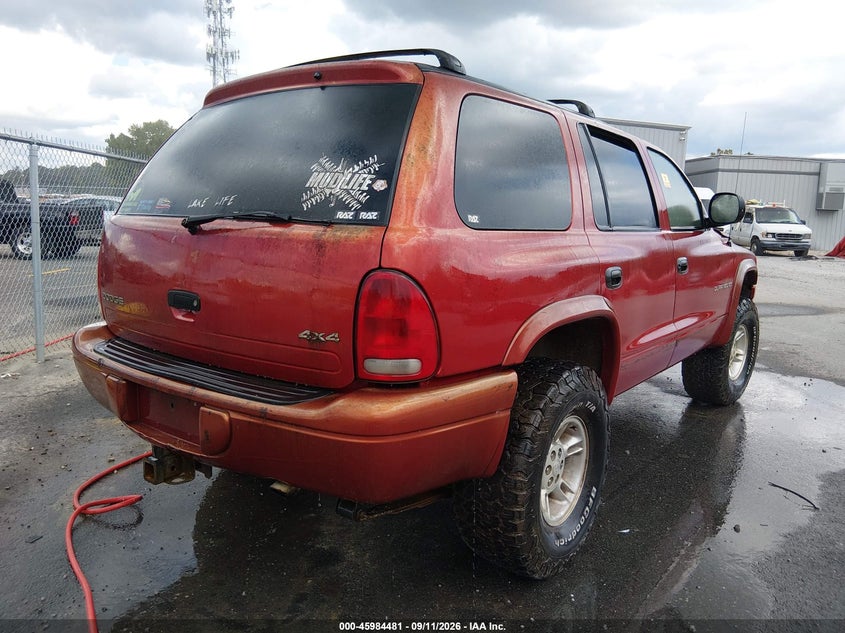 1999 DODGE DURANGO auction photo 4