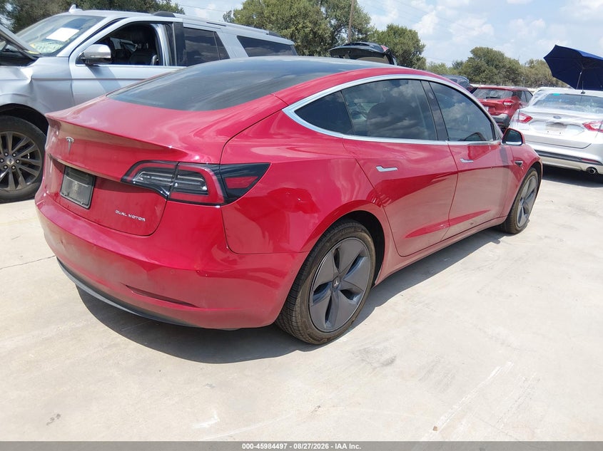 Vin: 5yj3e1eb9kf387151, lot: 46483770, tesla model 3 long range/performance 20194