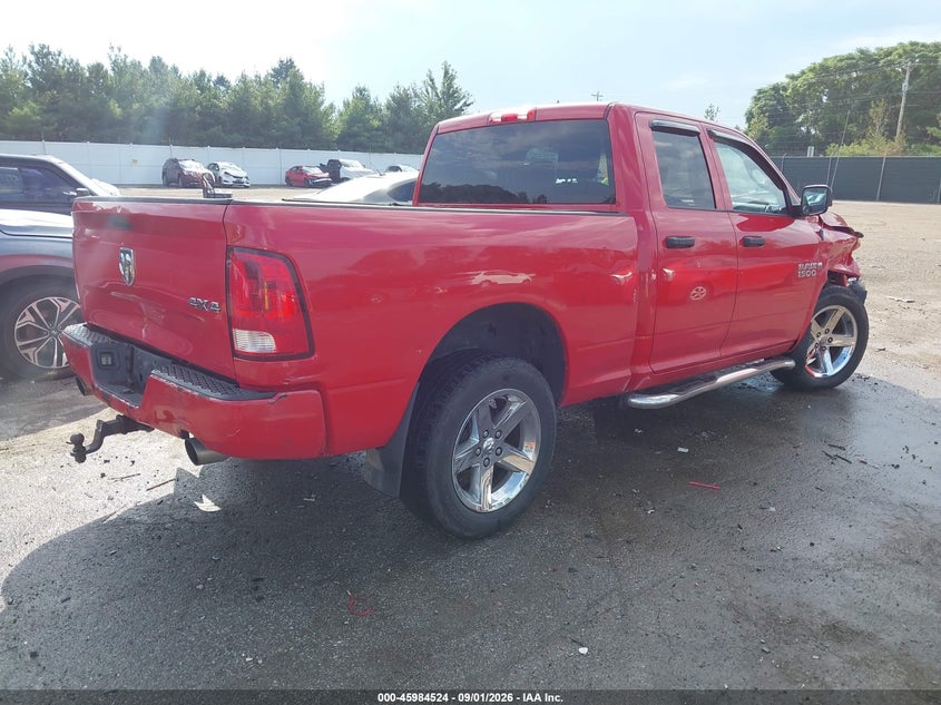 Vin: 1c6rr7ft4ds577140, lot: 46483797, ram 1500 express 20134