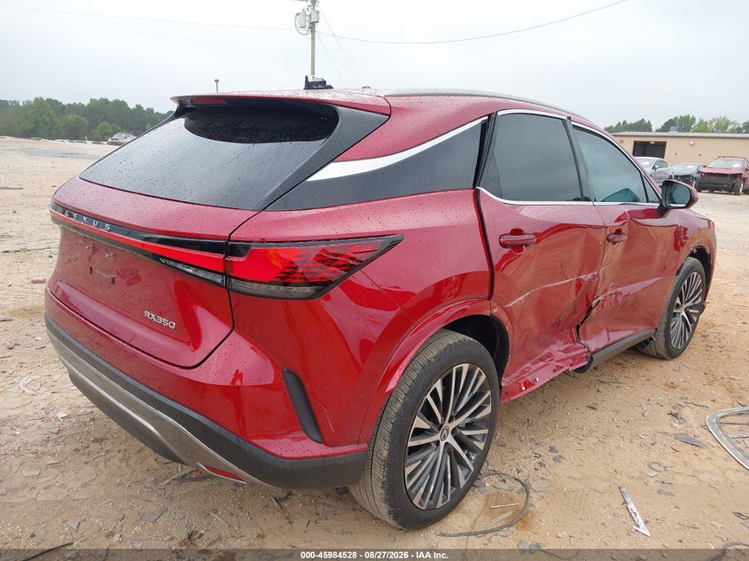 2025 LEXUS RX SPORT UTILITY VEHICLE 2.4L I-4 DI, DOHC, VVT, TURBO, PREMIUM , 275HP