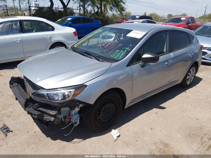2019 Subaru Impreza, Удар спереди, IAAI, VIN 4S3GTAA65K3725688 — фото 2