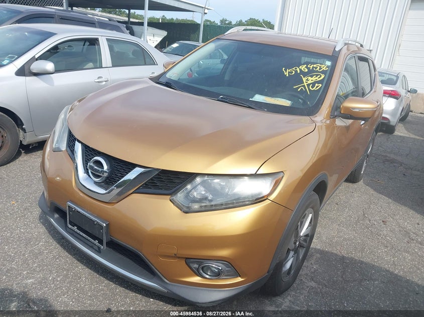 2014 NISSAN ROGUE auction photo 2