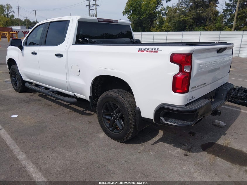 Vin: 1gcpyfel5lz222837, lot: 46483824, chevrolet silverado 1500 4wd  standard bed lt trail boss 20203