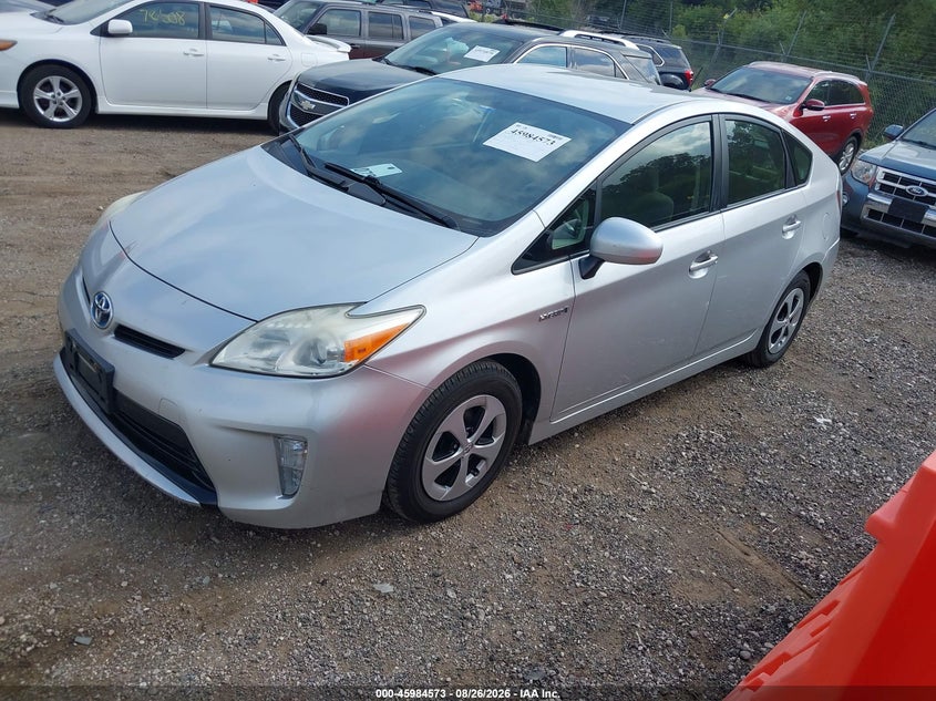2013 Toyota Prius, Обычный износ, IAAI, VIN JTDKN3DU0D1689403 — фото 2