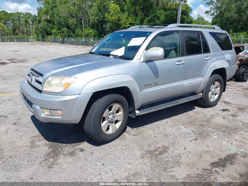 2004 Toyota 4Runner, Обычный износ, IAAI, VIN JTEBU17R440049971 — фото 2