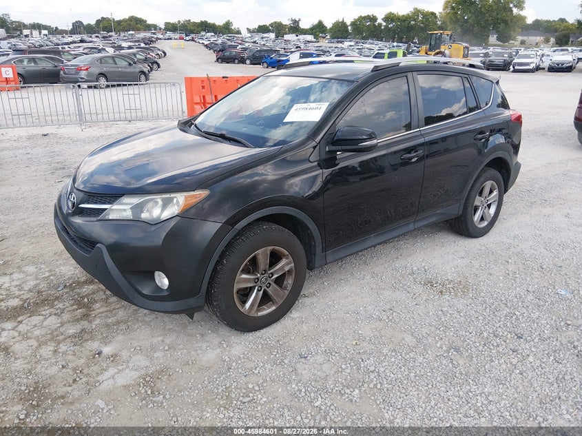 2015 Toyota RAV 4, Right Rear, IAAI, VIN 2T3WFREV5FW230266 — photo 2
